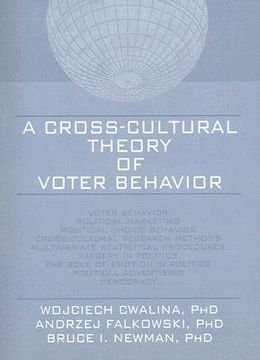 portada a cross-cultural theory of voter behavior (en Inglés)