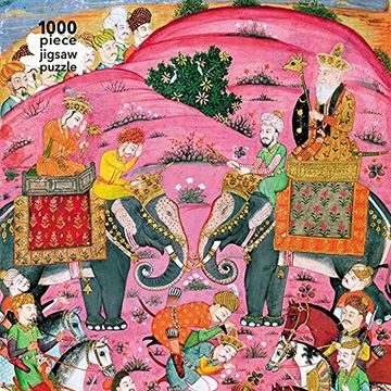 portada Adult Jigsaw Puzzle: Persian Heroes by Indian School (16Th Century): 1000-Piece Jigsaw Puzzles 
