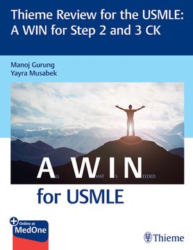 portada Thieme Review for the Usmle(r) a Win for Step 2 and 3 Ck