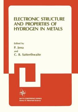 portada Electronic Structure and Properties of Hydrogen in Metals (in English)