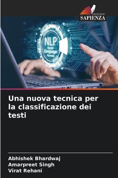 portada Una nuova tecnica per la classificazione dei testi (in Italian)