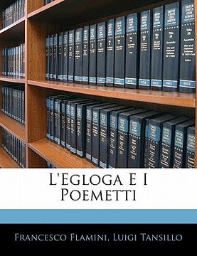 portada L'Egloga E I Poemetti (en Italiano)