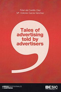 portada Tales of Advertising Told by Advertisers (en Inglés)