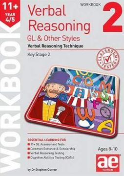 portada 11+ Verbal Reasoning Year 4 (en Inglés)