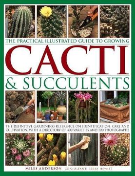portada The Practical Illustrated Guide to Growing Cacti & Succulents: The Definitive Gardening Reference on Identification, Care and Cultivation, with a Dire (in English)