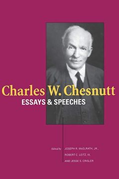 portada Charles w. Chesnutt: Essays and Speeches 