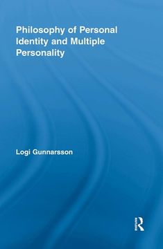 portada philosophy of personal identity and multiple personality (en Inglés)