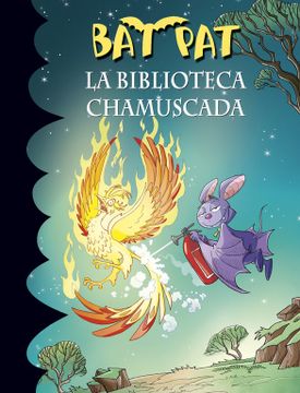 portada La Biblioteca Chamuscada (Serie bat pat 41) (in Spanish)