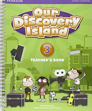portada Our Discovery Island Level 3 Teacher's Book Plus pin Code: Our Discovery Island Level 3 Teacher's Book Plus pin Code 3 (en Inglés)