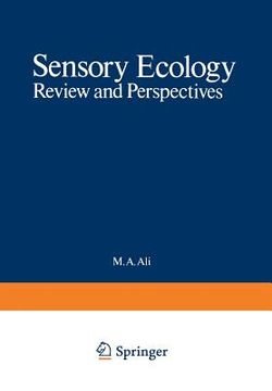 portada Sensory Ecology: Review and Perspectives (en Inglés)