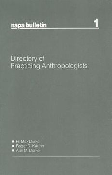 portada napa bulletin, number 1, directory of practicing anthropologists