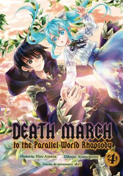 portada DEATH MARCH TO THE PARALLEL WORLD RHAPSODY MANGA 4
