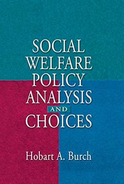 portada Social Welfare Policy Analysis and Choices (Haworth Social Work Practice) (en Inglés)