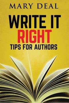 portada Write It Right: Tips For Authors (en Inglés)