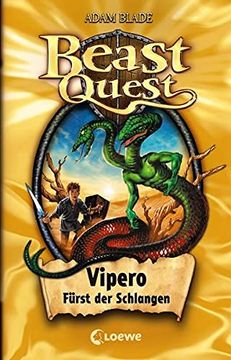 portada Beast Quest 10. Vipero, F? Rst der Schlangen (en Alemán)
