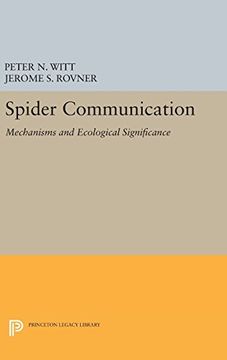 portada Spider Communication: Mechanisms and Ecological Significance (Princeton Legacy Library) (en Inglés)