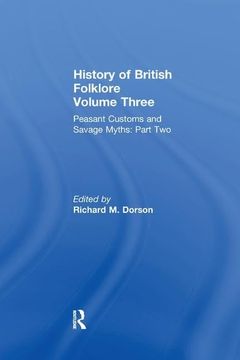portada History of British Folklore: Volume 3