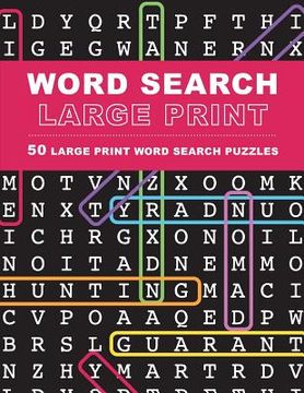 portada Large Print Word Search Puzzles: 50 Extra-Large Print Word Search Puzzles (en Inglés)