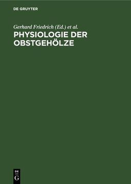 portada Physiologie der Obstgehölze (en Alemán)