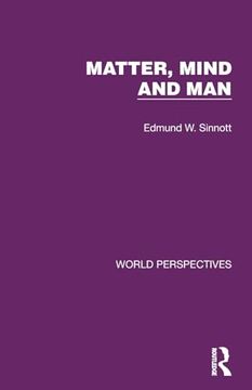 portada Matter, Mind and man (en Inglés)