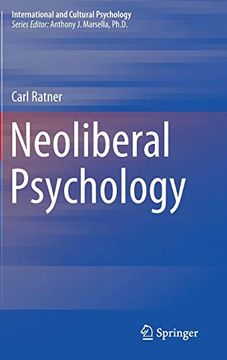 portada Neoliberal Psychology (International and Cultural Psychology) (in English)