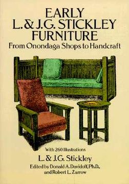 portada early l. & j. g. stickley furniture: from onondaga shops to handcraft (en Inglés)