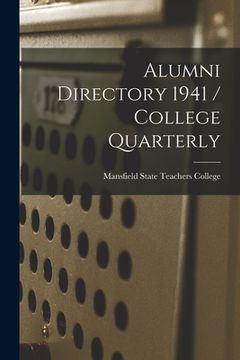 portada Alumni Directory 1941 / College Quarterly (en Inglés)
