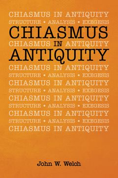 portada Chiasmus in Antiquity (en Inglés)