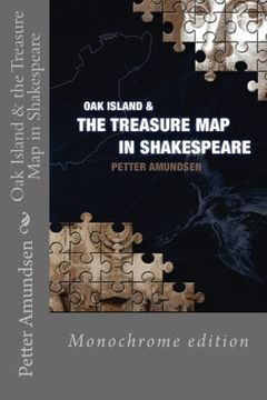 portada Oak Island & the Treasure map in Shakespeare: Black and White Edition (en Inglés)