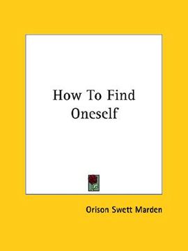 portada how to find oneself