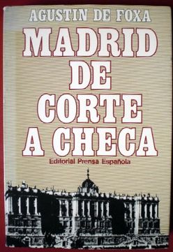 portada Madrid de Corte a Checa Foxé Agustín de