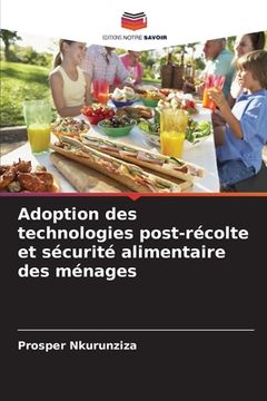 portada Adoption des technologies post-récolte et sécurité alimentaire des ménages (in French)