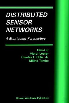 portada distributed sensor networks: a multiagent perspective (en Inglés)