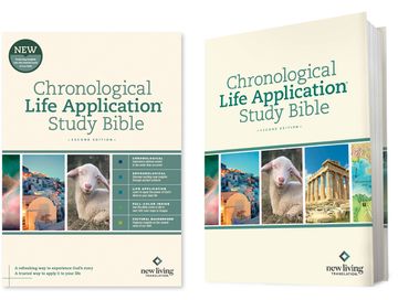 portada Chronological Life Application Study Bible: New Living Translation (in English)