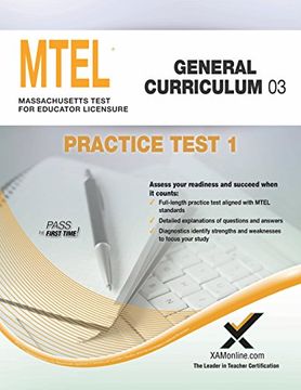 portada Mtel General Curriculum 03 Practice Test 1 (in English)