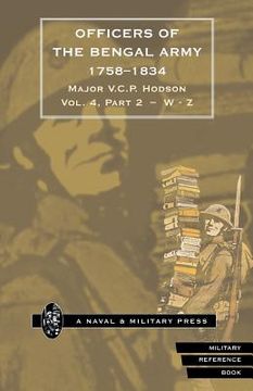 portada HODSON - OFFICERS OF THE BENGAL ARMY 1758-1834 Volume Six (en Inglés)