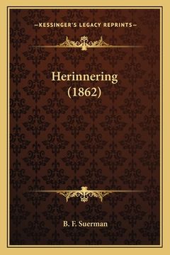 portada Herinnering (1862)