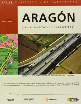 portada Atlas Turístico y de Carreteras de Aragón