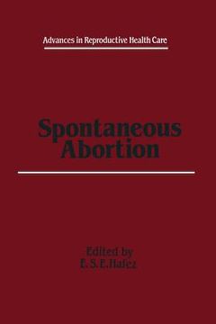portada Spontaneous Abortion (en Inglés)