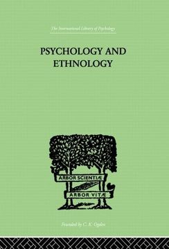 portada Psychology and Ethnology (en Inglés)