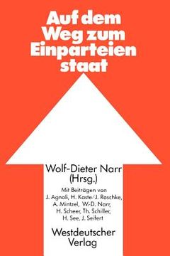 portada Auf Dem Weg Zum Einparteienstaat (in German)