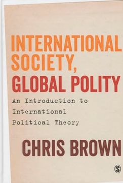 portada International Society, Global Polity: An Introduction to International Political Theory (en Inglés)