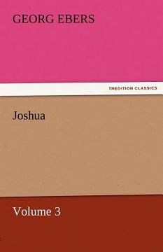 portada joshua - volume 3 (in English)
