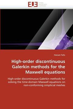 portada High-Order Discontinuous Galerkin Methods for the Maxwell Equations (en Francés)