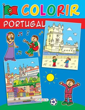 portada Colorir Portugal (azul) (en Portugués)