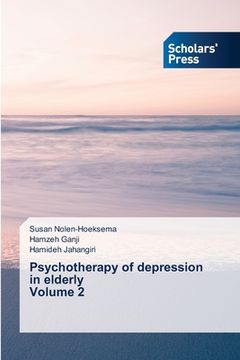 portada Psychotherapy of depression in elderly Volume 2 (en Inglés)