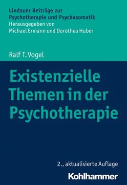 portada Existenzielle Themen in Der Psychotherapie (en Alemán)