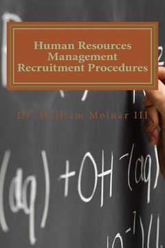 portada Human Resources Management Recruitment Procedures (en Inglés)