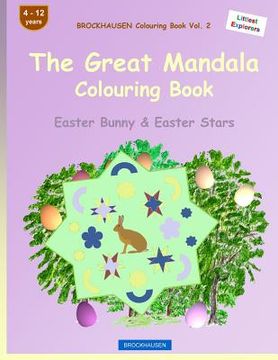 portada BROCKHAUSEN Colouring Book Vol. 2 - The Great Mandala Colouring Book: Easter Bunny & Easter Stars (en Inglés)