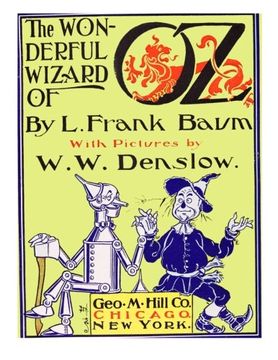 portada The Wonderful Wizard Of Oz [Illustrated] (en Inglés)